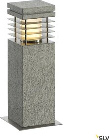 SLV 231410 ARROCK Modern Kültéri Állólámpa Króm, Szürke E27 IP44