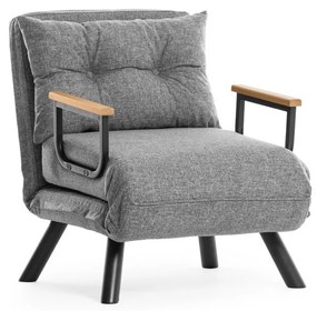 Sando Single Light Grey fotel