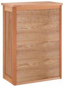 tömör diófa falra szerelhető fürdőszobaszekrény 42 x 23 x 60 cm
