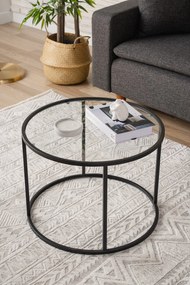 Dohányzóasztal Berlin - Black 60