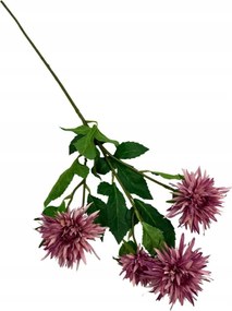 Őszirózsa művirág ág 72 cm piszkos lila és rózsaszín