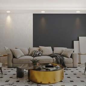 Briloner 7039036 - 3 darabos LED szett: fürdőszobai süllyesztett lámpa 3xLED/5W/230V IP44 fehér