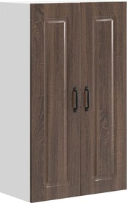 vidaXL Konyhaszekrény Kalmar Barna Tölgy 60 x 31 x 100 cm Faanyag