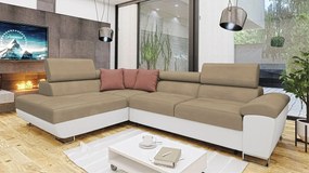 Sarokkanapé Alphard (B)  (öko-bőr Soft 017 + Uttario Velvet 2979 + Uttario Velvet 2955). 1060185