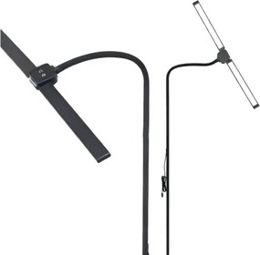 LED fényerőszabályozható állólámpa TEILO LED/14W/230V 3000/4000/6000K fekete