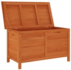 tömör fenyőfa kerti tárolóláda 99x49,5x58,5 cm