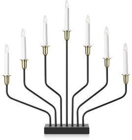Markslöjd 705758 - Karácsonyi gyertyatartó BROSA XL 7xE10/3W/230V