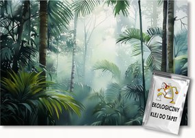 Fotótapéta Flizelina Természet Erdő Dzsungel Fák Pálmafák Bambusz 400x280 ragasztó