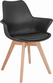 Étkezőszék ORLEAN - fekete