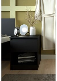 Fekete éjjeliszekrény Naia - Tvilum