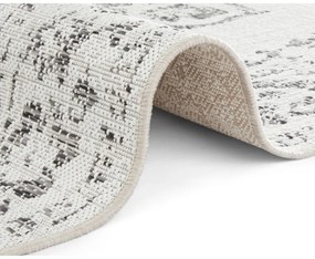 Tilos szürke-krémszínű kültéri szőnyeg, 120 x 170 cm - NORTHRUGS
