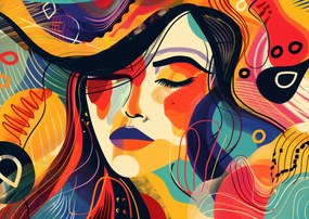 Poszter 29,7x21cm Gazdagság Színpaletta