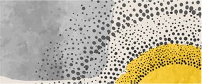 Kép - N⁰3 strand absztrakt festménye (120x50 cm)