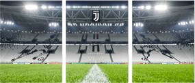 Juventus Torino prémium falikép 3 részes triptichon 40x90 cm