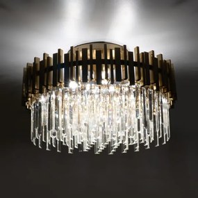BRILAGI - Mennyezeti lámpa VERVE 6xE14/40W/230V átm. 60 cm arany