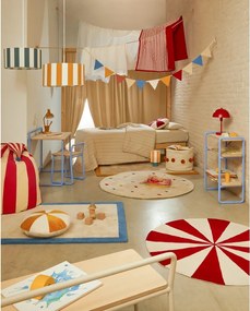 Krémszínű pamut gyerek szőnyeg ø100 cm Epifania – Kave Home