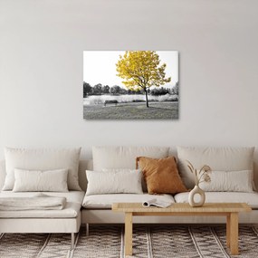 Kép - Pihenés a parkban (70x50 cm)