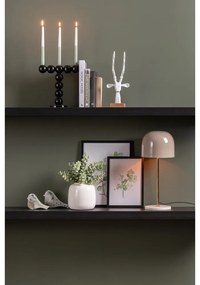 Krémszínű asztali lámpa fém búrával (magasság 50 cm) Manta – Leitmotiv