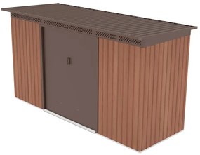 G21 GRAH 483 kerti tároló - 340 x 142 cm, barna