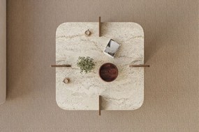 Poalla - Travertine, Walnut