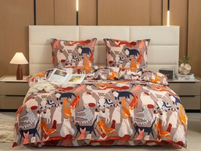 Mikroszálas ágyneműhuzat CATMOSPHERE színes Ágyneműhuzat mérete: 2 db 70 x 90 cm | 200 x 220 cm