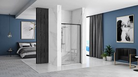 Zuhanyajtó Rea SOLAR black MAT 150