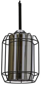 Csillár zsinóron JONERA 1xE27/40W/230V fekete