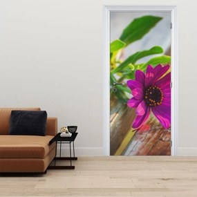 Fotótapéta ajtóra - Vágott virágok (95x205cm)