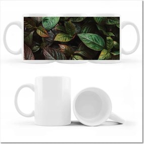 Fotó bögre Trópusi levelek Levelek