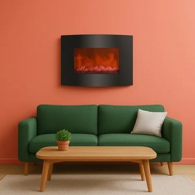 LED elektromos kandalló fűtéssel LED/2000W/230V + távirányító