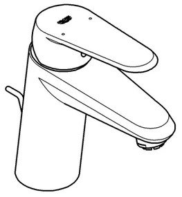 GROHE 33177002 - EURODISC COSMOPOLITAN mosdócsaptelep DN 15 fényes króm