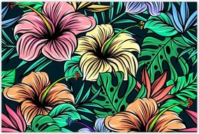 Poszterek 120x80 Monstera Zöld levél