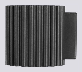 Fekete fali lámpa ø 10 cm Zora – Sollux