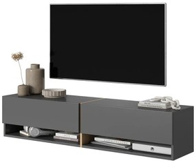 Tv szekrény/asztal Myrtha 140  (grafit). Akció -16%. 1098780