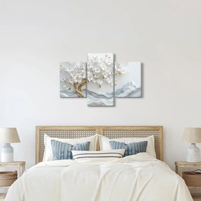 Kép – 3D elegáns életfa (90x60 cm)