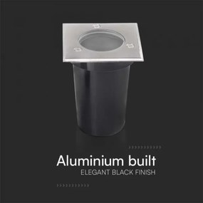 Kültéri beépíthető lámpa 1xGU10/35W/230V IP67 védelemmel