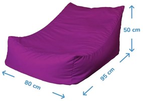 Lounge babzsák csillagok kéken - gyerek, színes