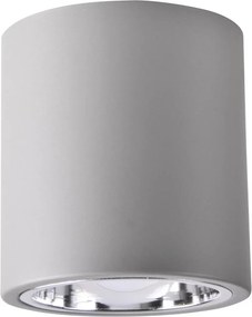 POLUX 312426 JUPITER Hengeres Mennyezeti Lámpa Szürke E27 IP20