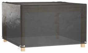 2 db négyzet alakú kerti bútorhuzat 8 fűzőlyukkal 125x125x75 cm