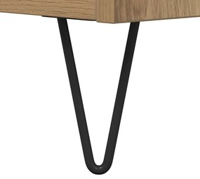 Széf fiókkal Artisan tölgy 40 x 35 x 70 cm Műszaki fa és vas