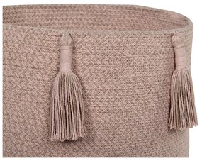 Textil tárolókosár ø 30x30 cm Woody – Lorena Canals