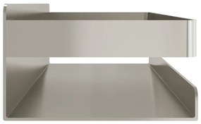 szálcsiszolt 304 rozsdamentes acél zuhanypolc 30 x 10 x 6 cm