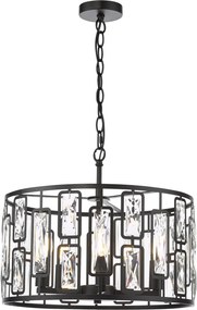 Dar Lighting Zoelle ZOE0522 Függőlámpa 5x40w/e14