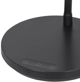 Solight WO3000-B- LED Dimmelhető asztali lámpa LED/4,5W/5V 3000/4000/6500K fekete