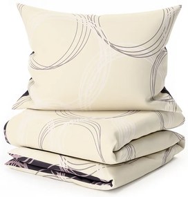 Pamut ágynemű BUBBLES BLEND fekete Ágyneműhuzat mérete: 70 x 90 cm | 140 x 200 cm