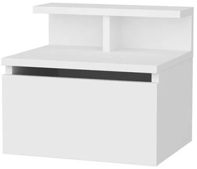 Éjjeliszekrény ALICE 39,8x35 cm fehér