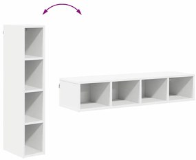 Függő szekrény polcokkal Riga Fehér 20 x 29,5 x 100 cm Faanyag