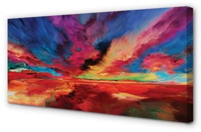 Canvas képek színes fraktálok 120x60 cm
