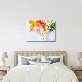 Kép - Virágok, festmény (70x50 cm)
