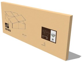 G21 GA12 - 100 x 120 x 40 cm kétrészes melegágy